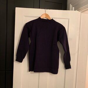 Dark Navy Knit Crewneck Sweater XS/S